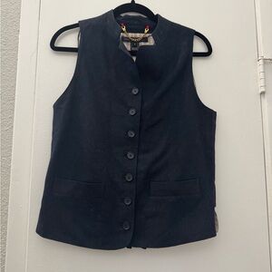 Marc By Marc Jacobs Navy Wool Sleeveless Vest